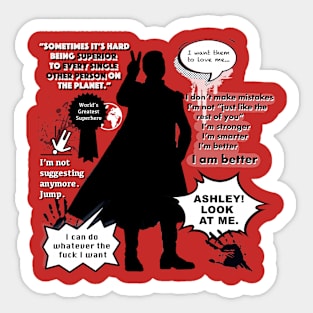 Homelander - Quotes Sticker
